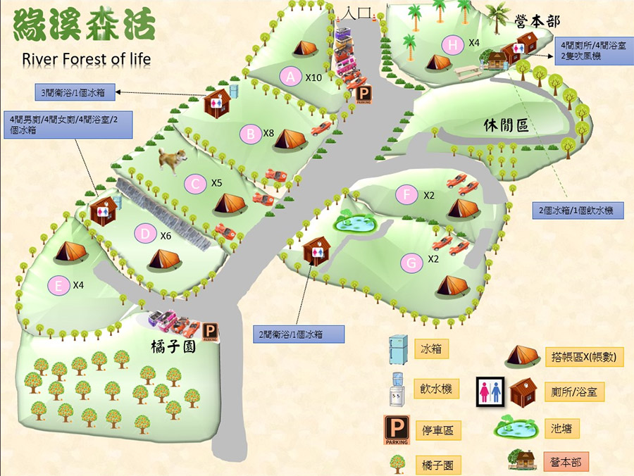 緣溪森活露營區